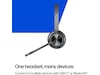 Poly Voyager 4320-M MS USB-C headset med opladningsstander Trådløst headset
