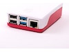 Raspberry Pi 4 B officiel case (rød/hvid) Tilbehør