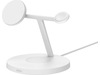 Belkin 3-i-1 Qi2 15W Ladestativ (hvid) Trådløs oplader