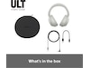 Sony ULT WEAR trådløse høretelefoner Over-Ear med mic (hvid) Høretelefoner