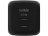 Belkin Dual USB-C PD GaN 67W vægoplader (sort) Mobilopladere