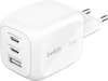Belkin BoostCharge Pro GaN 70W vægoplader + rejseadapter Mobilopladere