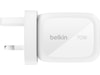 Belkin BoostCharge Pro GaN 70W vægoplader + rejseadapter Mobilopladere