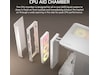 Corsair AIR 5400 LX-R RGB iCUE LINK Triple Chamber Mid Tower (hvid) Midi Tower