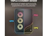 Corsair AIR 5400 LX-R RGB iCUE LINK Triple Chamber Mid Tower (sort) Midi Tower