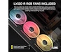 Corsair AIR 5400 LX-R RGB iCUE LINK Triple Chamber Mid Tower (sort) Midi Tower