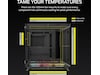 Corsair AIR 5400 LX-R RGB iCUE LINK Triple Chamber Mid Tower (sort) Midi Tower