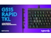 Logitech G515 TKL Rapid Gamingtastatur (sort) Gamingkeyboard