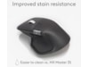 Logitech MX Master 4 Trådløs Ergonomisk Mus (grafitgrå) Mus
