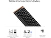 Keychron K4 HE Trådlöst Gamingtangentbord (svart) Gamingkeyboard