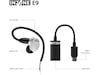 Sony INZONE E9 In-Ear Gaming Öronproppar (vit) In-ear høretelefoner