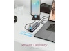 ICY BOX 10 porte USB Type-C® Gen 2 Hub Dockingstation og USB-hub