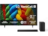 LG 50'' Nano AI 4K 50NANO80A (2025) + Soundbar 50 - 59 tommer TV