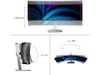 Philips 49" curved skærm 49B2U5900C/00 Skærme
