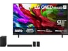 LG 65'' QNED85 evo AI MiniLED 4k Smart TV (2025) + Soundbar 60 - 69 tommer TV