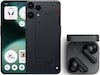 Nothing Phone (3a) Lite 128GB (sort) + Buds Mobiltelefoner