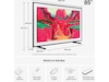 Samsung The Frame Pro 85" LS03FW + ramme Beige Wood 60 - 69 tommer TV