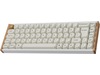Keychron K6 HE SE Trådløst gamingtastatur (træ/hvid) Gamingkeyboard