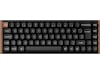 Keychron K6 HE SE Trådløst Gamingtastatur (træ/sort) Gamingkeyboard