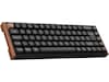 Keychron K6 HE SE Trådløst Gamingtastatur (træ/sort) Gamingkeyboard