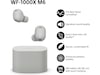 Sony WF-1000XM6 trådløse øretelefoner med støjdæmpning (Platinum Silver) In-ear høretelefoner