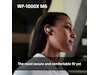 Sony WF-1000XM6 trådløse øretelefoner med støjdæmpning (Platinum Silver) In-ear høretelefoner