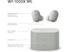 Sony WF-1000XM6 trådløse øretelefoner med støjdæmpning (Platinum Silver) In-ear høretelefoner