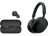 Sony WH-1000XM5 trådløse hovedtelefoner, over-ear (sort) + WF-510 ørepropper Høretelefoner