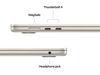 MacBook Air 15" M5 (2026) 1TB (stjerneskinn) PC - Bærbar / laptop