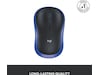 Logitech M185 Trådløs Mus Blå Mus