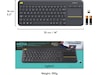Logitech K400 Plus (Dark Grey) Keyboards