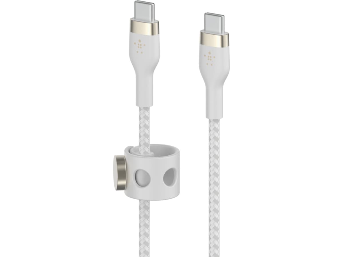 Belkin USB-C til USB-C kabel 1m (hvid) USB-kabler