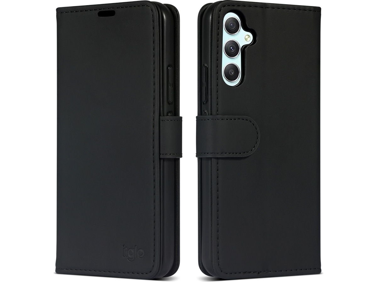 iiglo Galaxy A34 5G Wallet Cover (sort) Mobilcover