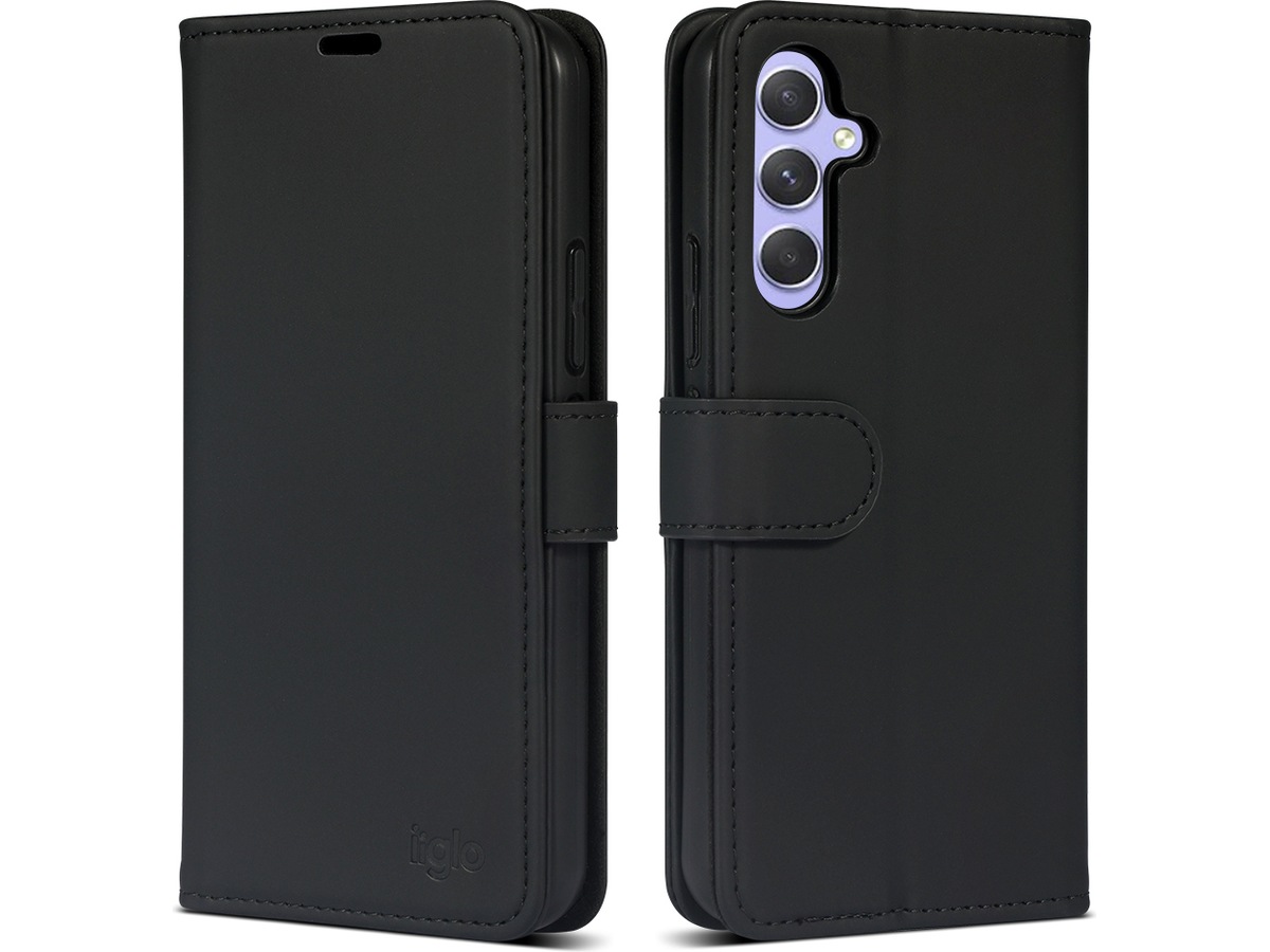 iiglo Galaxy A54 5G Wallet Cover (sort) Mobilcover