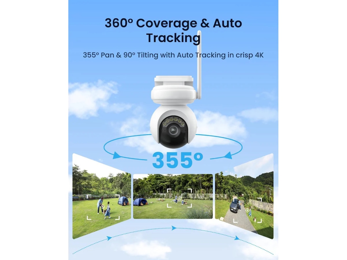 Reolink Altas PT Ultra trådløst udendørs overvågningskamera Overvågningskameraer