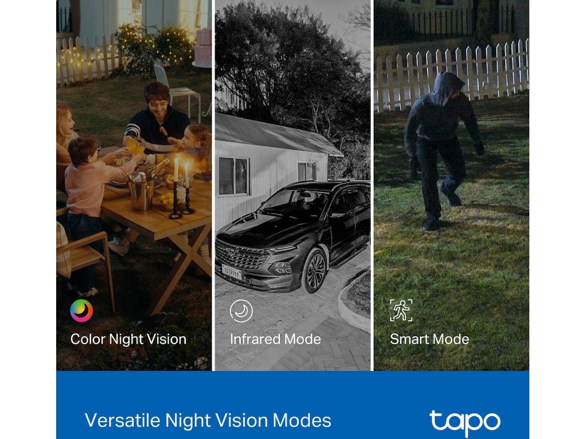 TP-Link Tapo C246D  Indoor/Outdoor Dual Lens overvågningskamera Overvågningskameraer