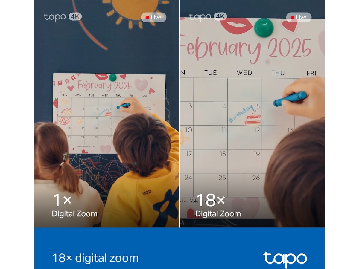 TP Link Tapo C260 4K overvågningskamera Overvågningskameraer