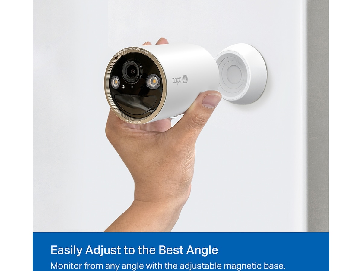TP-Link Tapo C460 batteridriven utomhuskamera för säkerhet Overvågningskameraer