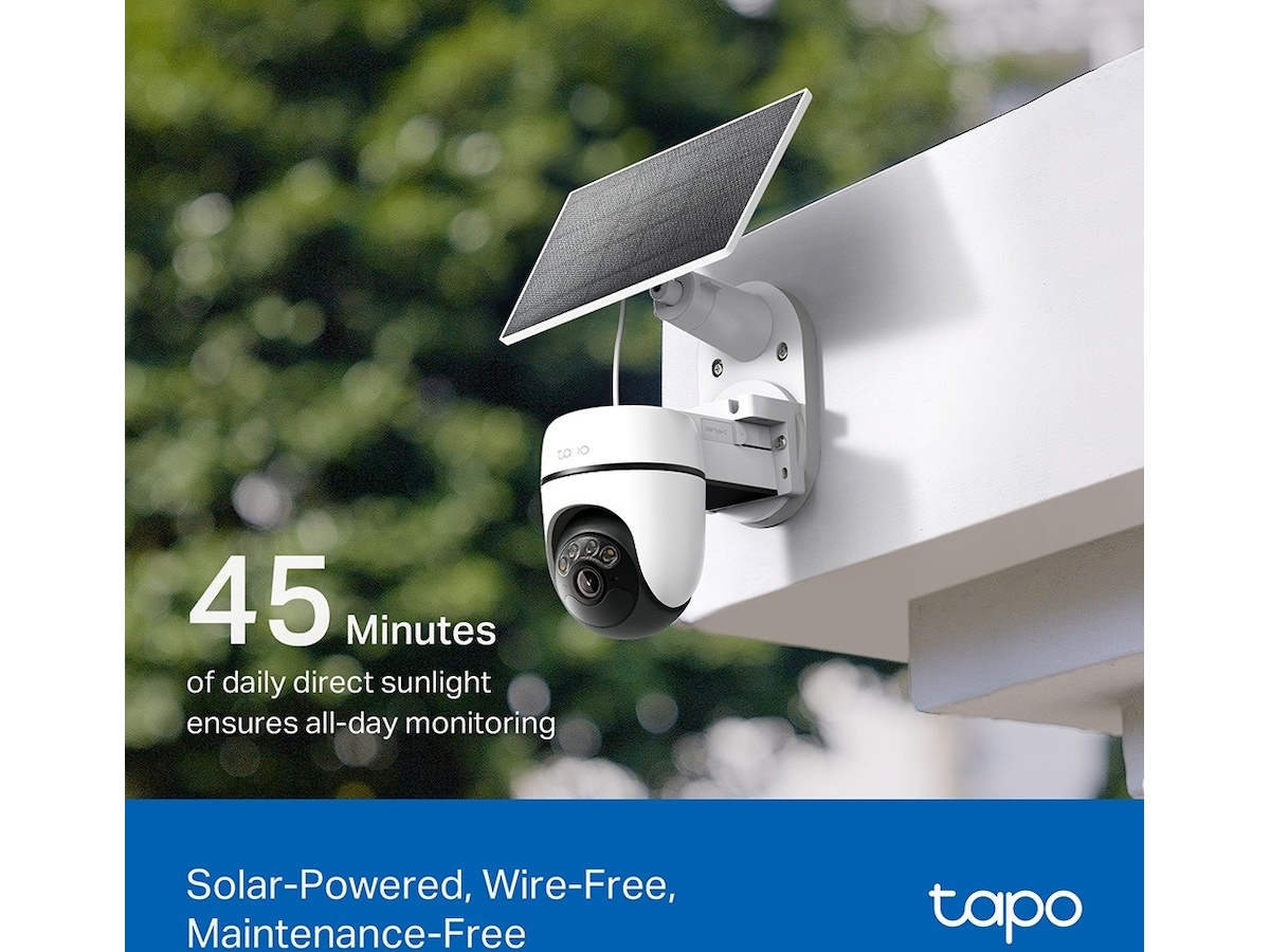 TP-Link Tapo C610 KIT overvågningskamera solcelledrevet Overvågningskameraer