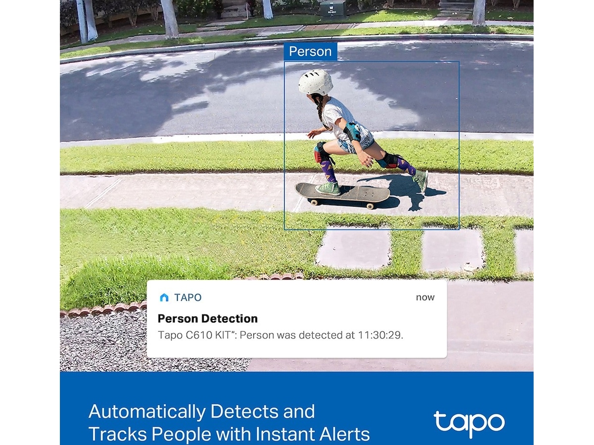 TP-Link Tapo C610 KIT overvågningskamera solcelledrevet Overvågningskameraer