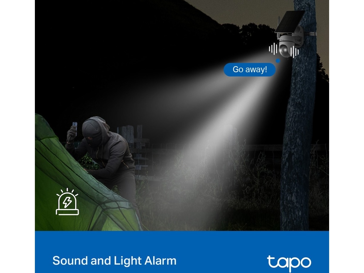 TP-Link Tapo C615G KIT solcelledrevet overvågningskamera Overvågningskameraer