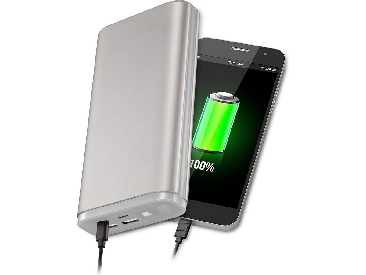 Andersson powerbank 20.000 PD/QC 3.0 V2 (desert titanium) 2-pak Powerbank