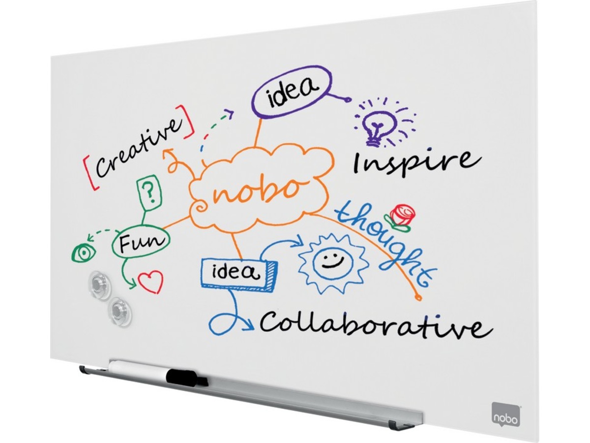 Nobo Whiteboard glastavle Widescreen 31" Glastavler