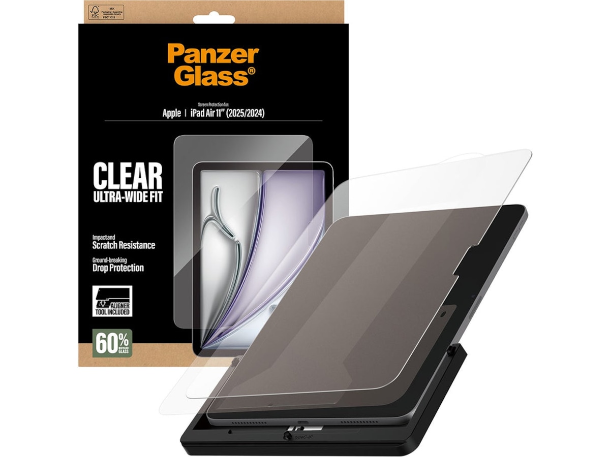 PanzerGlass iPad Air 11" (M2/M3) Fast Fit skærmbeskytter Skærmbeskyttelse tablet