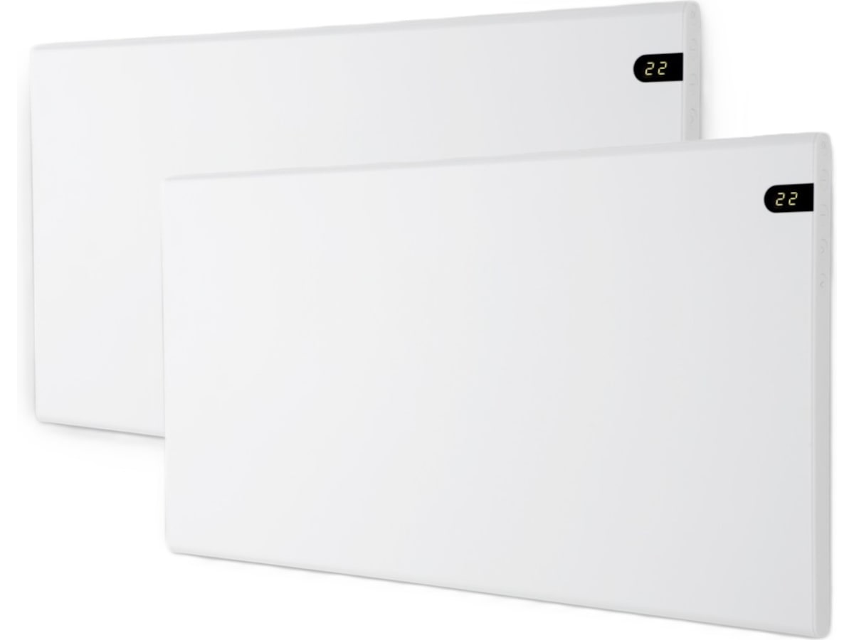 Adax Neo Basic Panelovn 1000W (hvid) 2-pak Varmepaneler