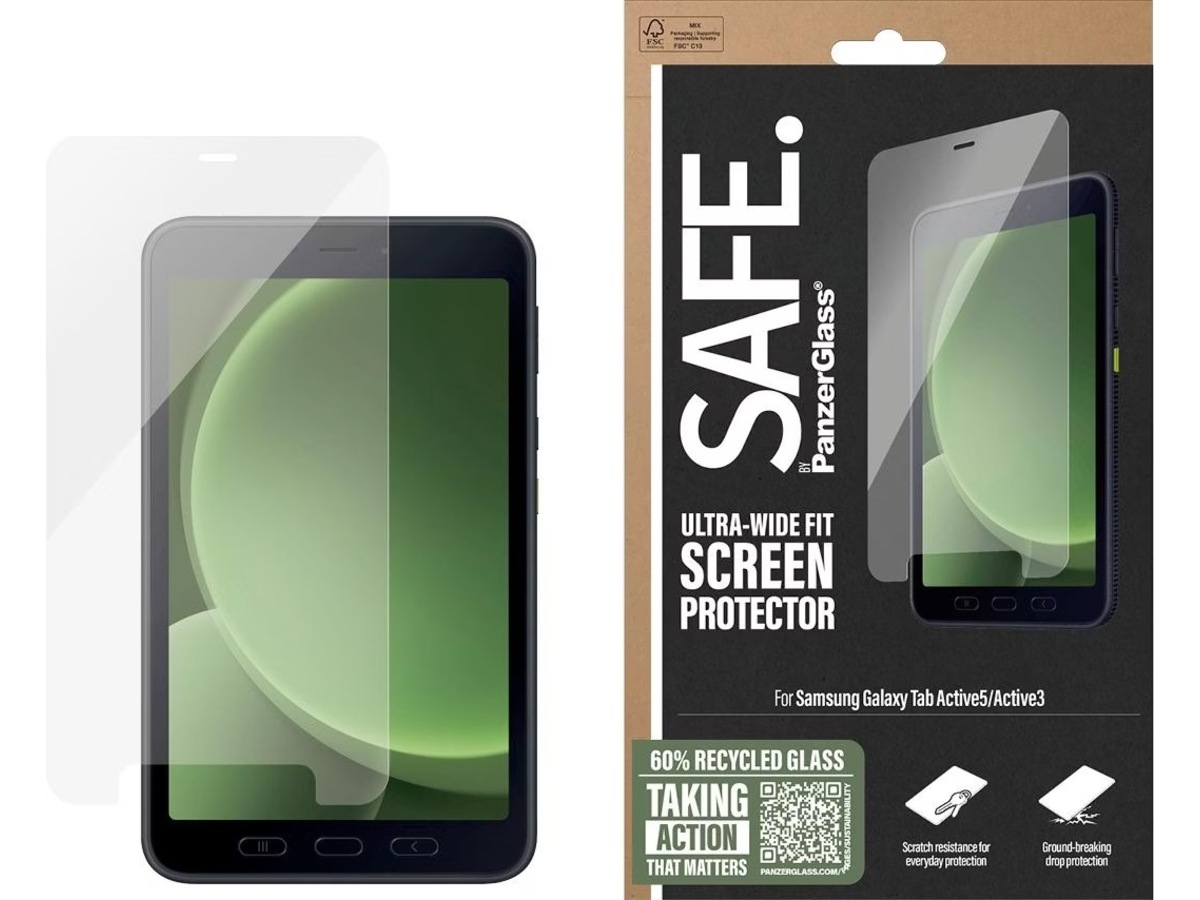 PanzerGlass SAFE. Galaxy Tab Active5 skærmbeskytter Skærmbeskyttelse tablet