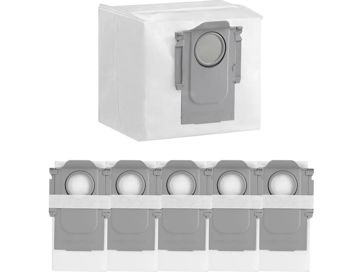 Roborock dammpåse för laddningsdocka 6 st Tilbehør til støvsugere og rengøring