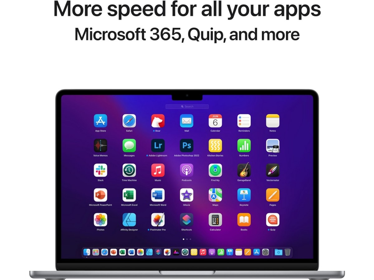 MacBook Air 13 (2022) 256GB (space grey) PC - Bærbar / laptop