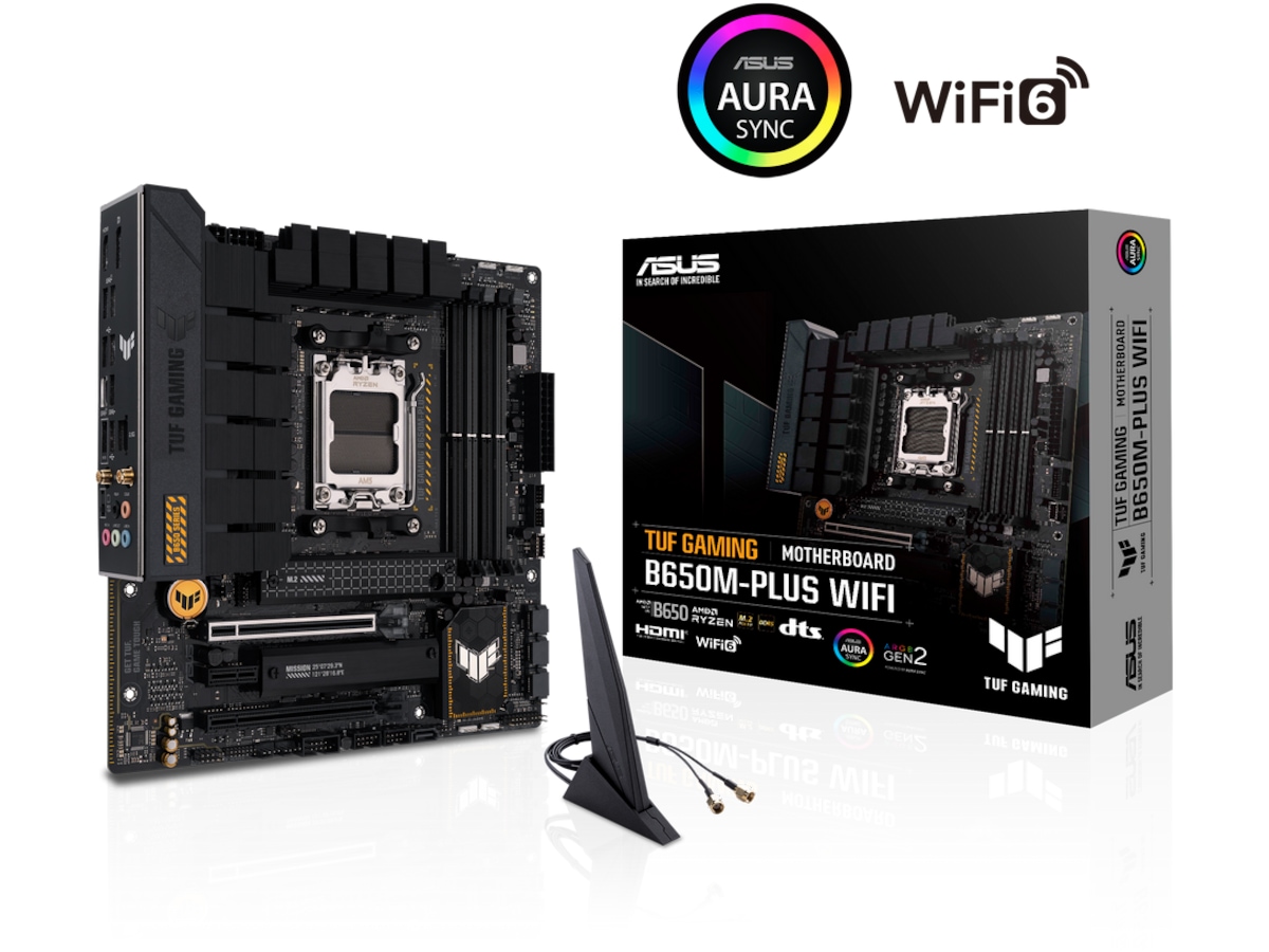 ASUS TUF Gaming B650M-PLUS WIFI Bundkort AMD Socket