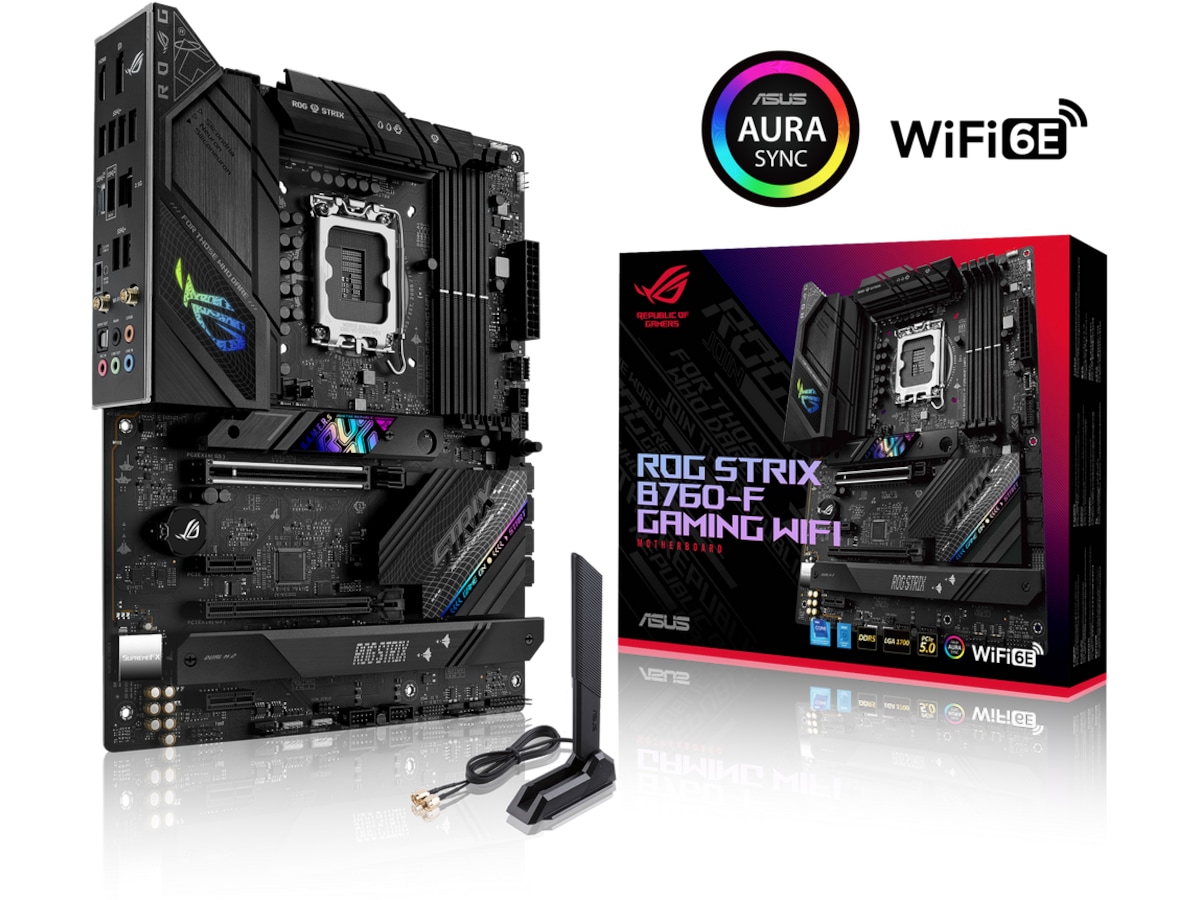 ASUS ROG STRIX B760-F GAMING WIFI Bundkort Intel Socket